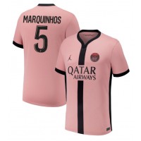 Dres Paris Saint-Germain Marquinhos #5 Rezervni 2024-25 Kratak Rukav